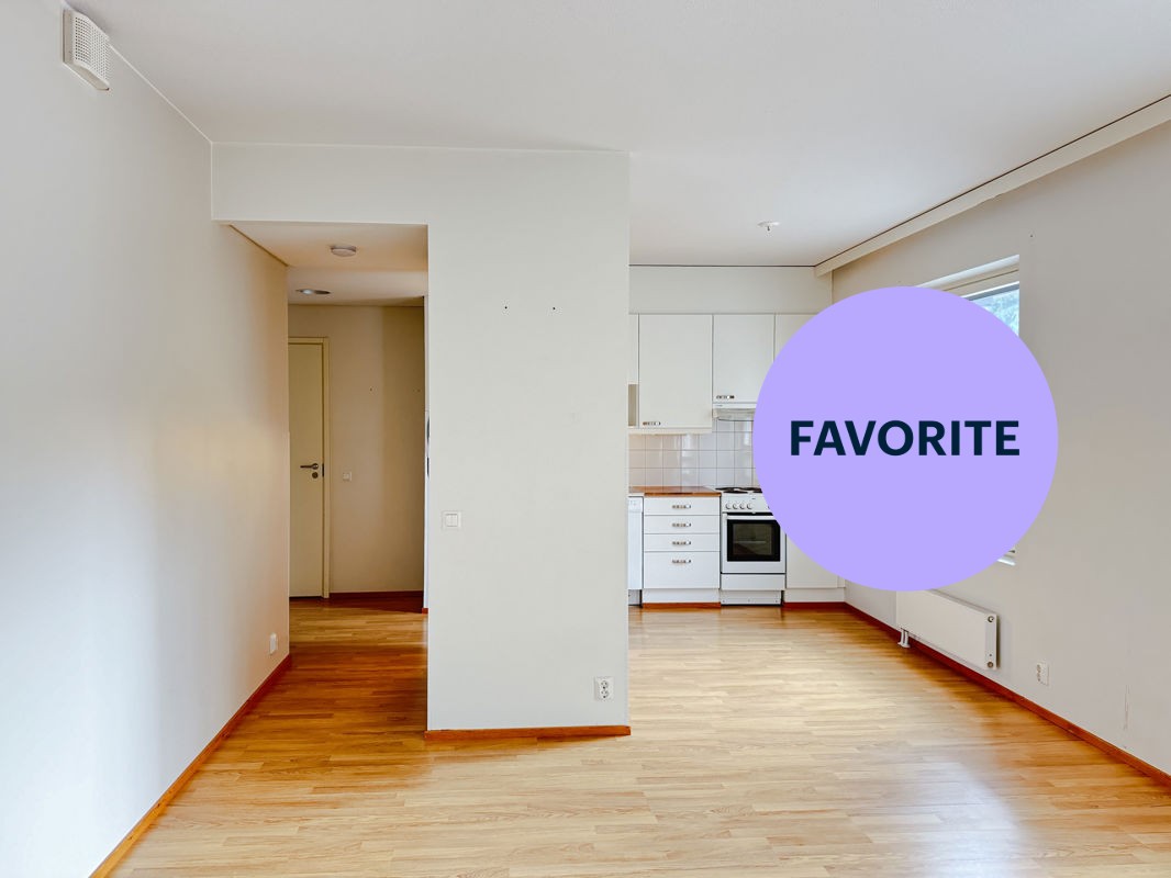 1-bedroom apartment, Tampere, Niemenranta