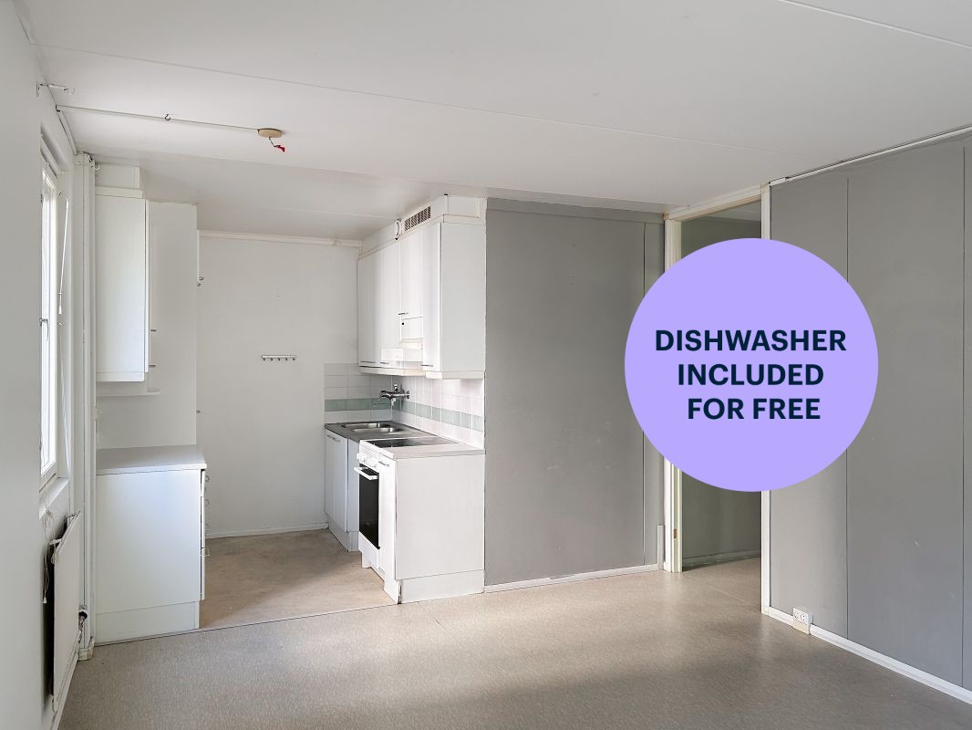1-bedroom apartment, Helsinki, Tapulikaupunki