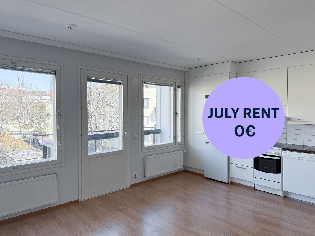 1-bedroom apartment, Lahti, Keski-Lahti