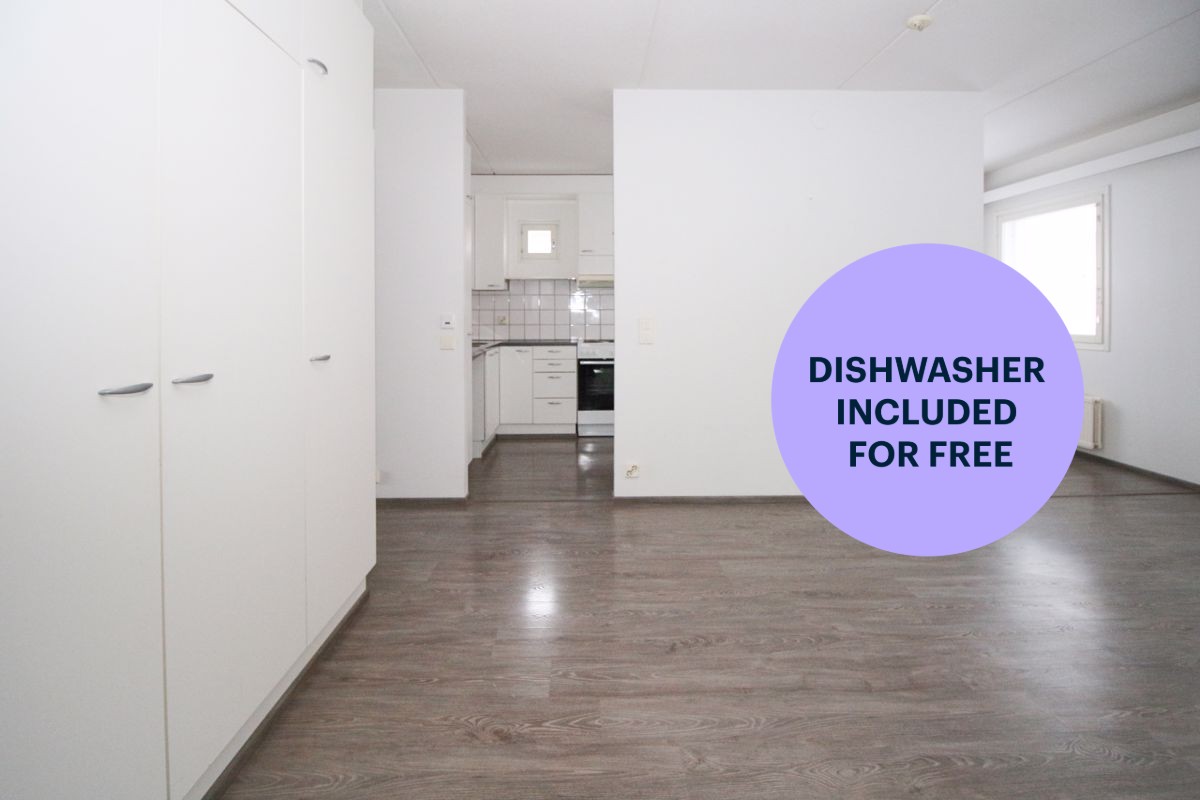 2 bedrooms, Jyväskylä, Kuokkala