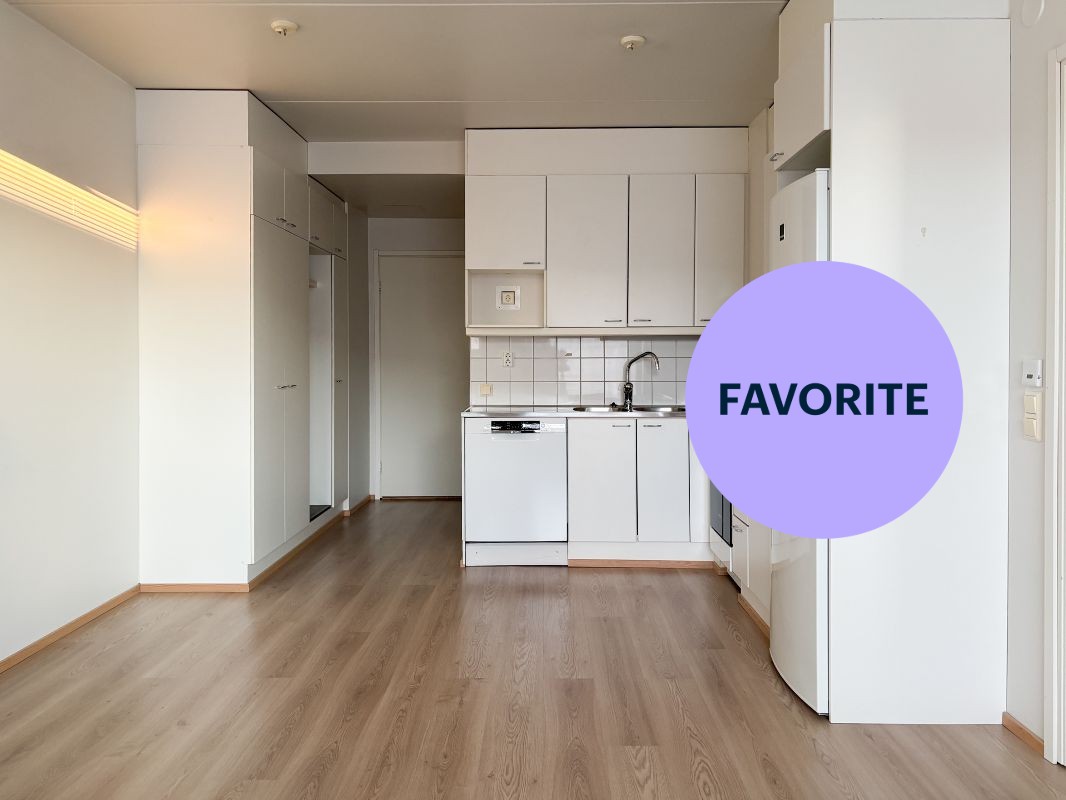 1-bedroom apartment, Oulu, Meritulli