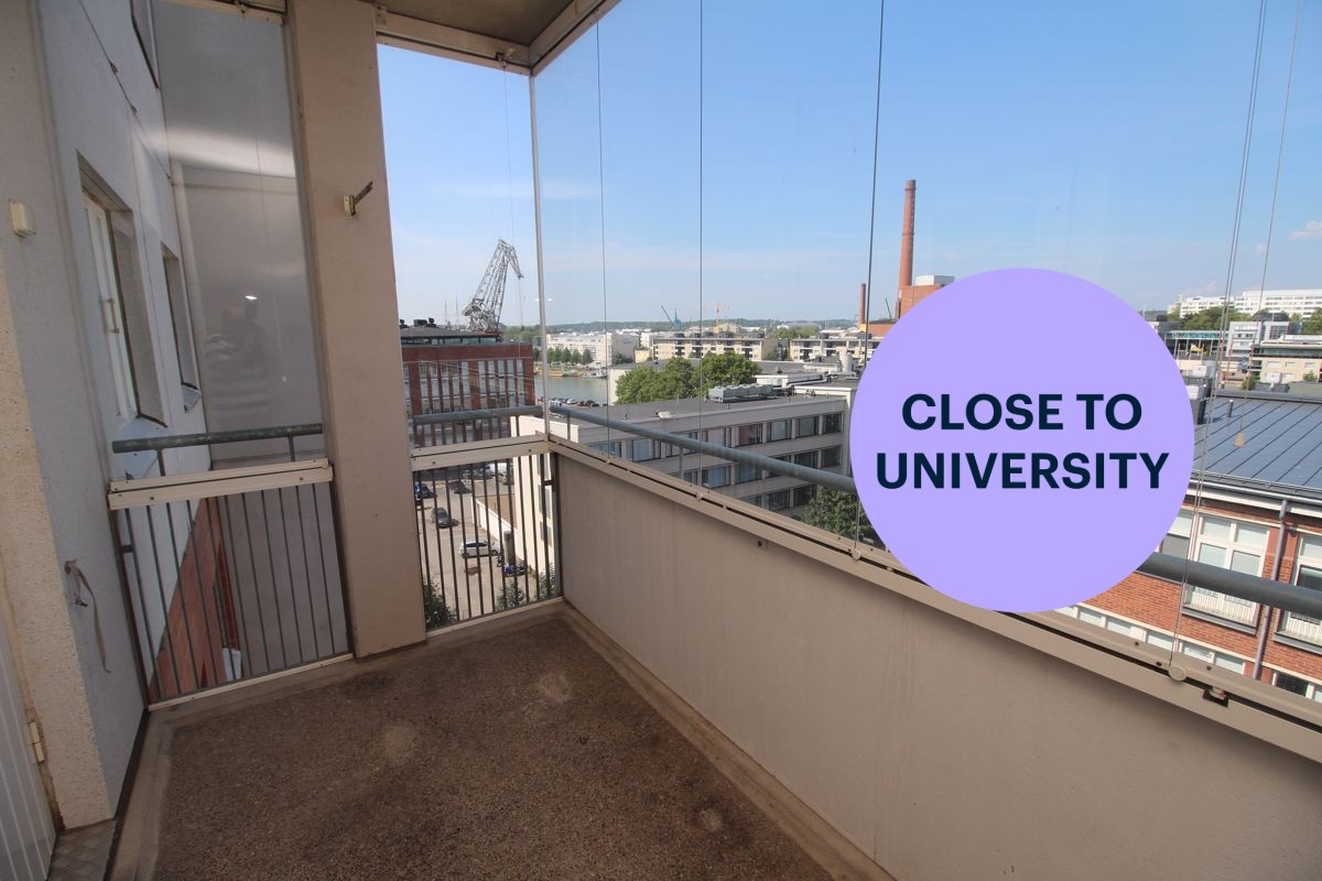 1-bedroom apartment, Turku, Martti