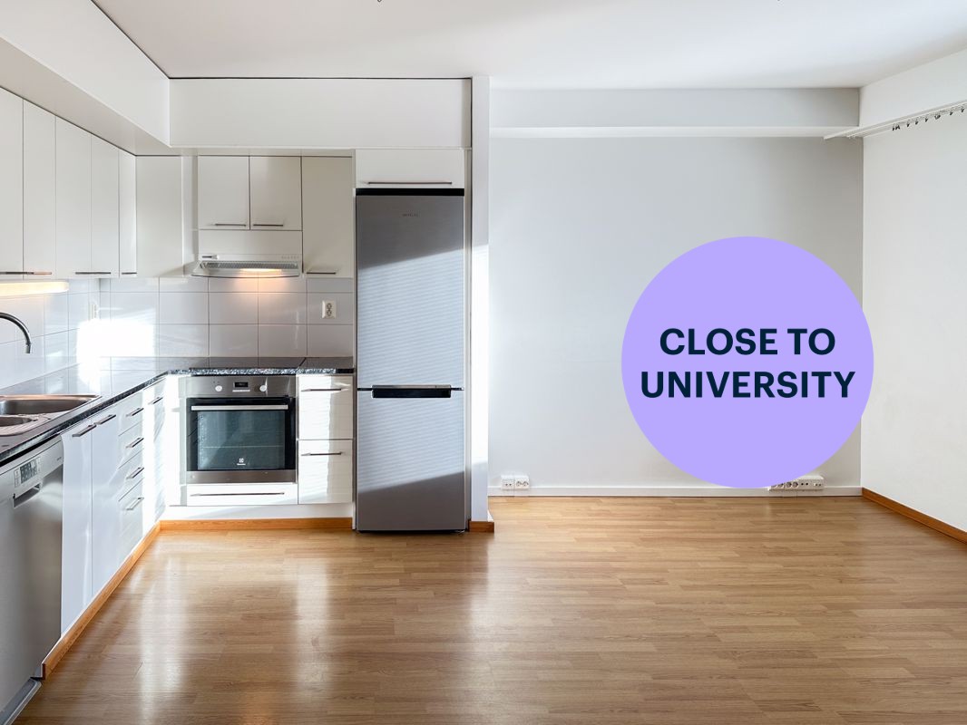 1-bedroom apartment, Tampere, Keskusta