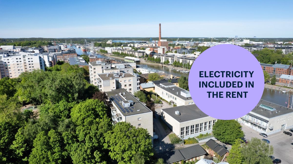 1-bedroom apartment, Turku, Martti