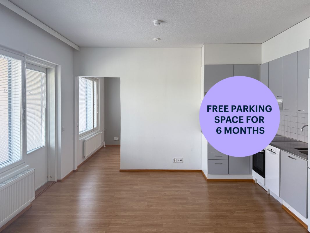 1-bedroom apartment, Lahti, Asemantausta