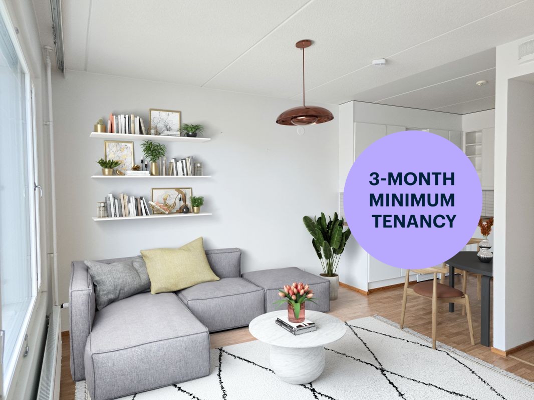 Virtuaalikalustettu - 1-bedroom apartment, Järvenpää, Pajala
