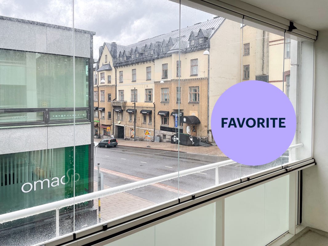 2 bedrooms, Turku, Keskusta
