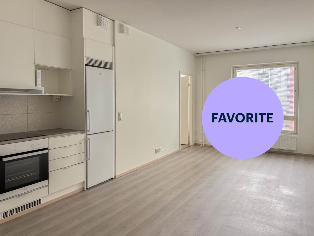 1-bedroom apartment, Tampere, Härmälänranta