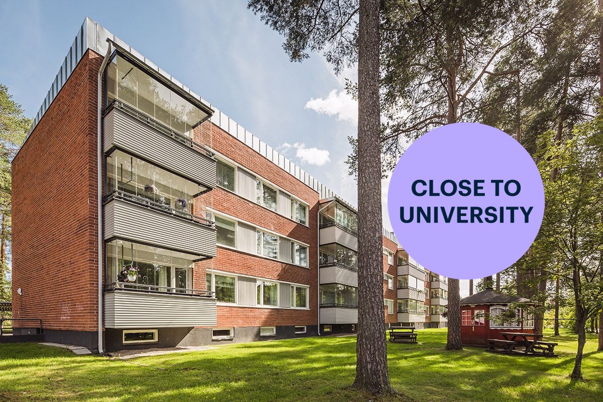 1-bedroom apartment, Oulu, Kaukovainio