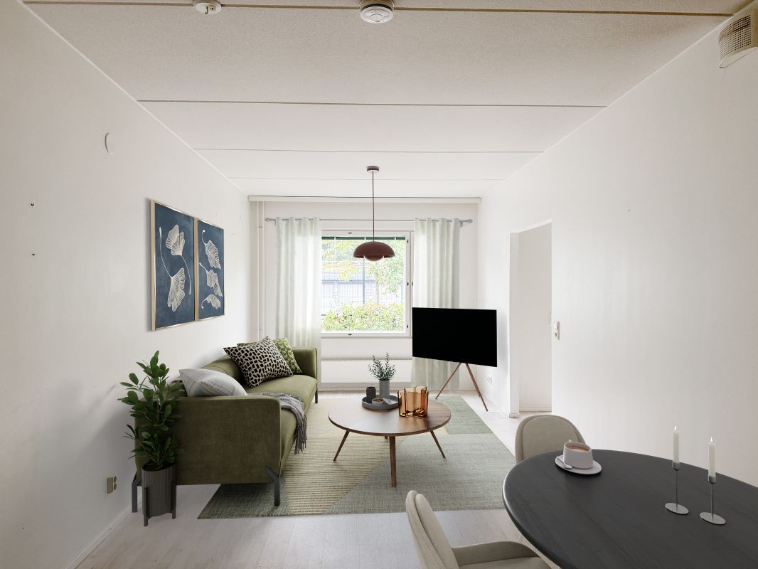 Virtuaalikalustettu - Kaksio, Kerava, Keskusta