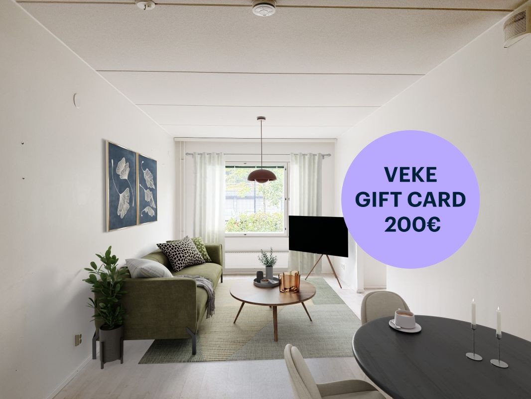 Virtuaalikalustettu - 1-bedroom apartment, Kerava, Keskusta