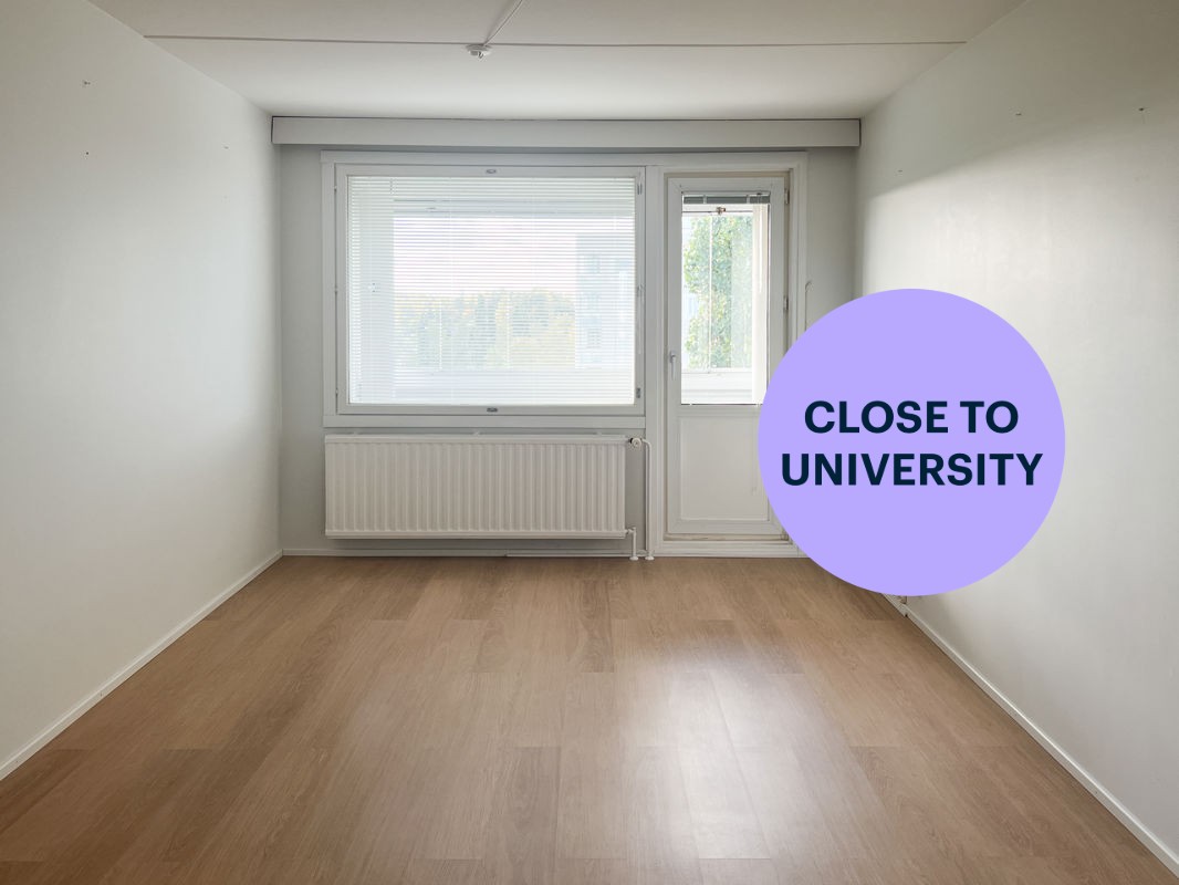 2 bedrooms, Turku, Kupittaa