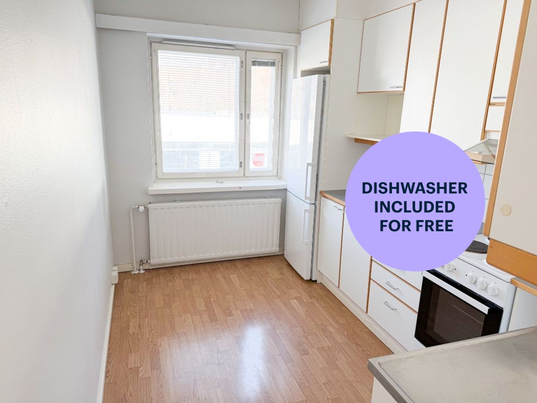 1 bedroom, Helsinki, Vallila
