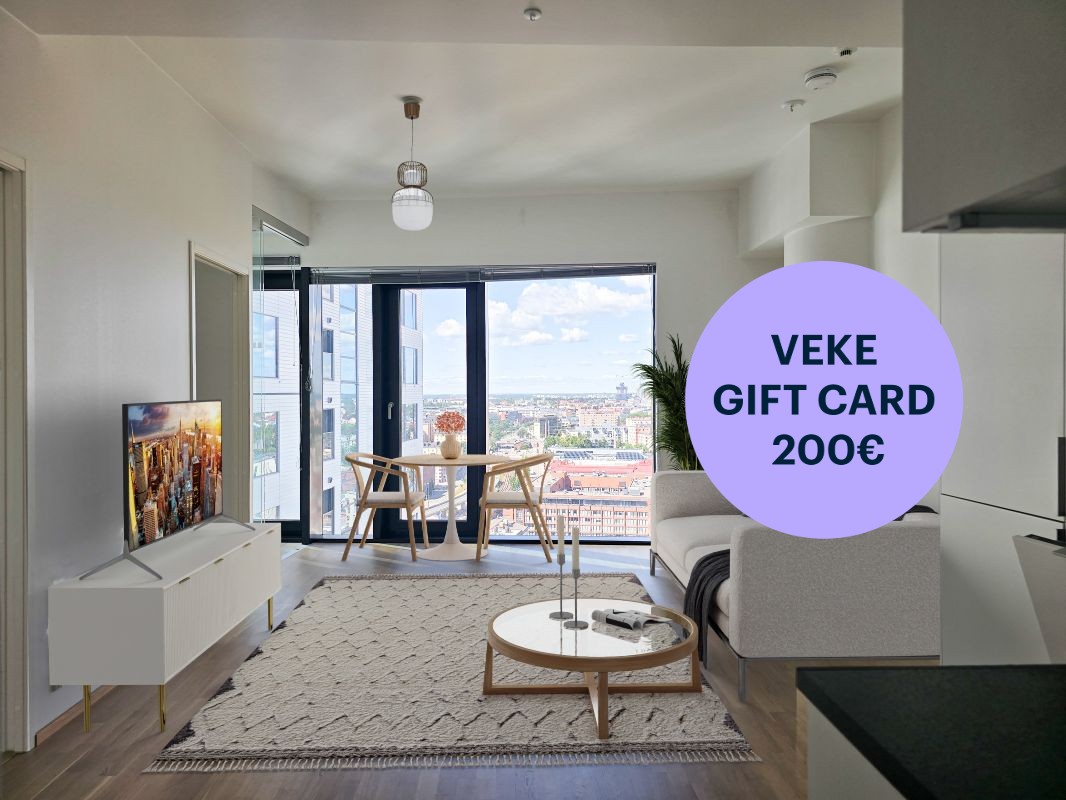 Virtuaalikalustettu - 1-bedroom apartment, Helsinki, Kalasatama