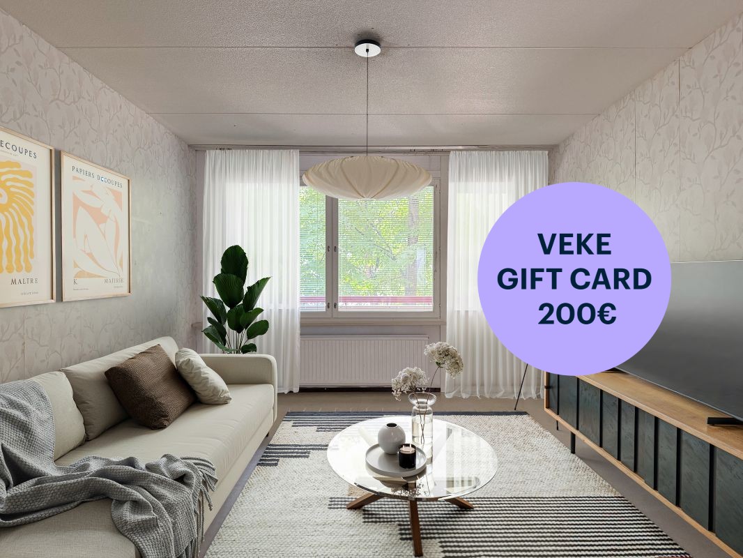 Virtuaalikalustettu - 2 bedrooms, Kerava, Keskusta