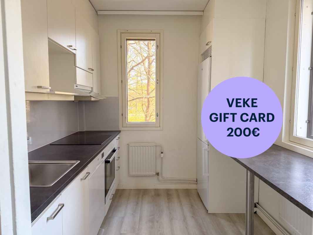 2 bedrooms, Vantaa, Tikkurila