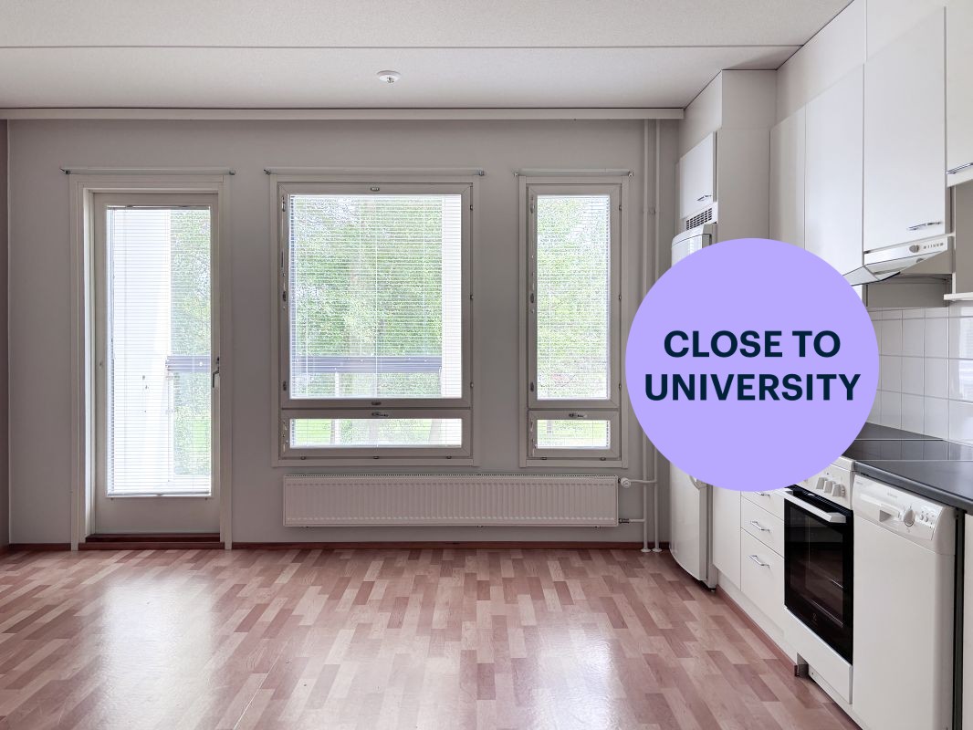 1-bedroom apartment, Oulu, Värttö