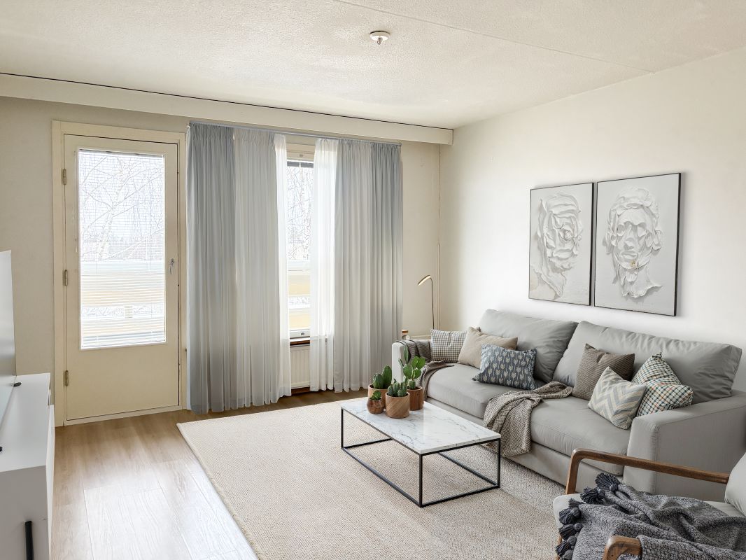 Virtuaalisisustettu - 2 bedrooms, Tampere, Hervanta