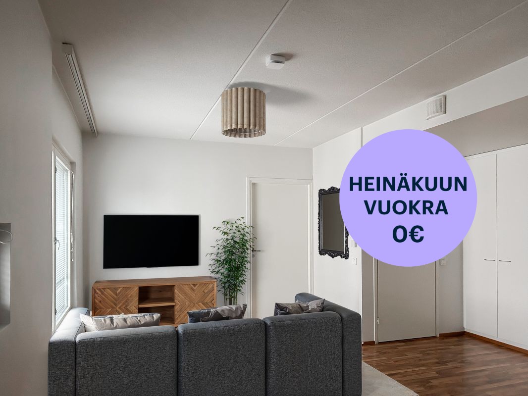Kuva on virtuaalisesti sisustettu. - Kaksio, Espoo, Leppävaara
