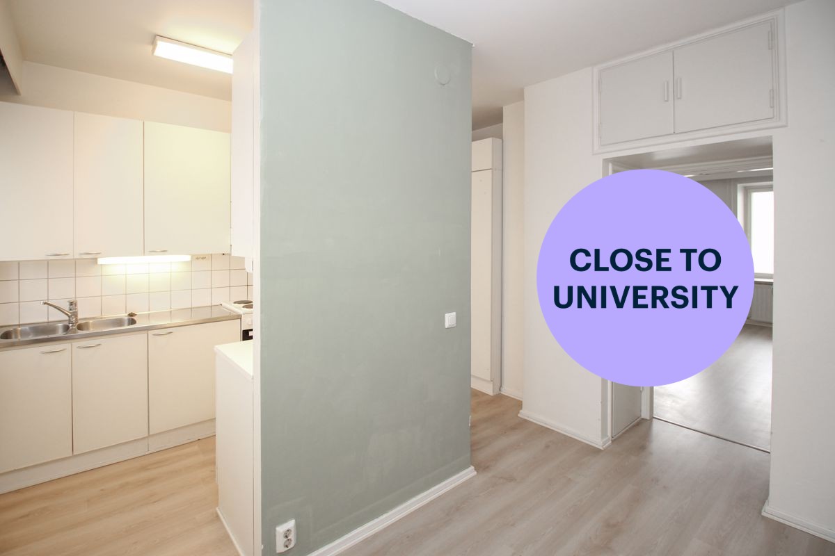 1-bedroom apartment, Tampere, Amuri