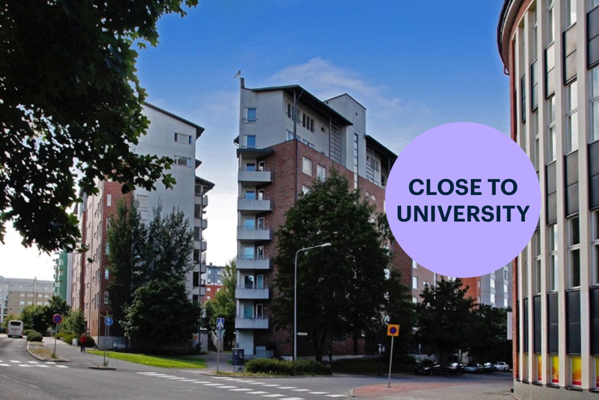 1 bedroom, Turku, Martti
