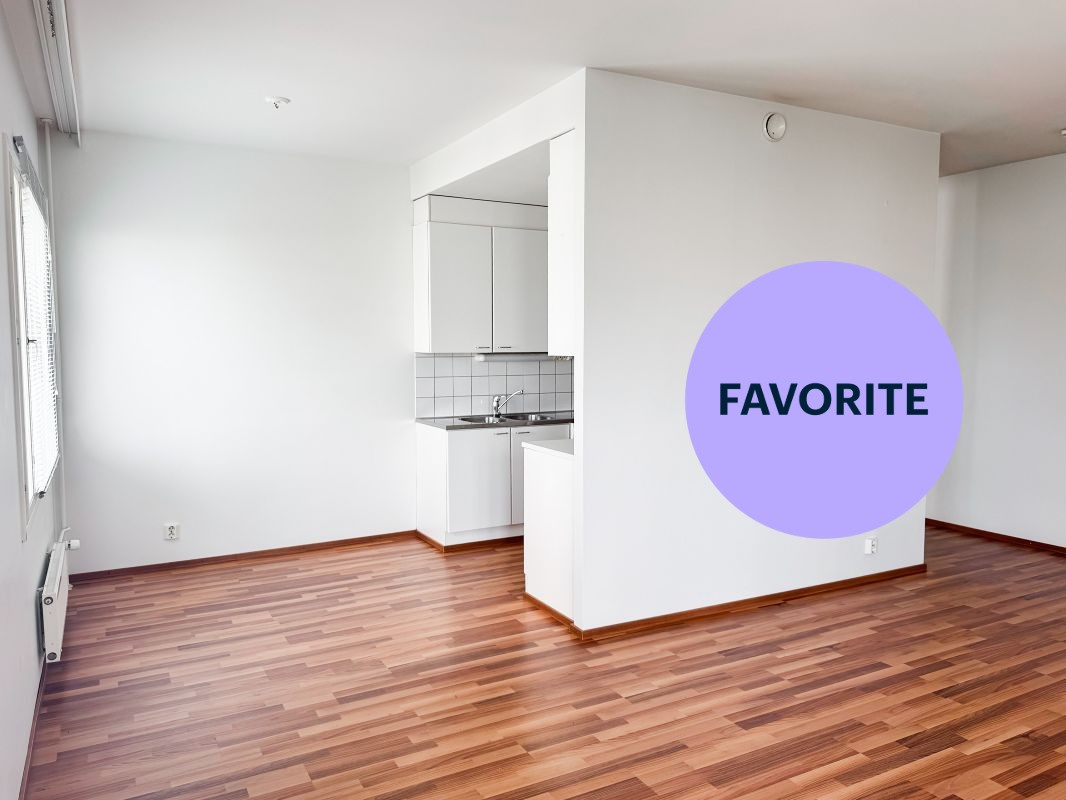1-bedroom apartment, Turku, Martti