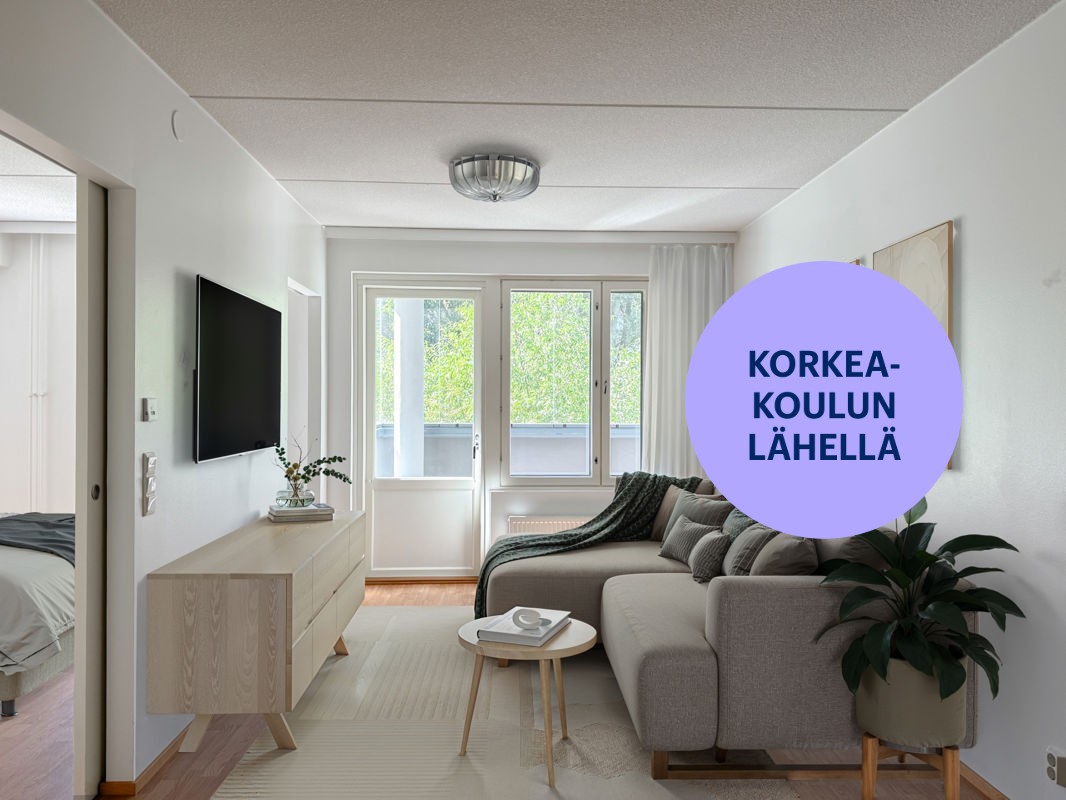 Virtuaalisisustettu - Kaksio, Vantaa, Tikkurila