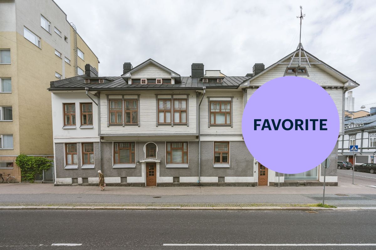 2 bedrooms, Turku, Keskusta
