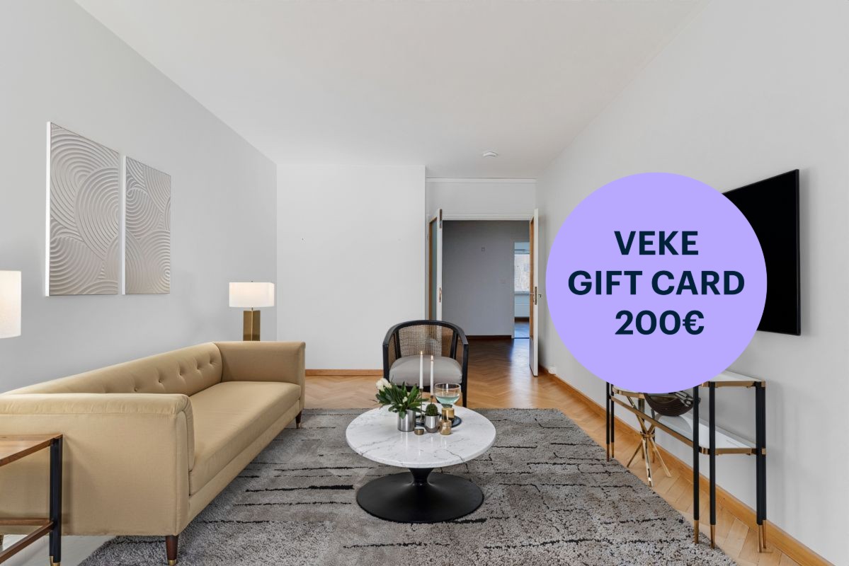 Kuva on virtuaalisesti sisustettu. - 2 bedrooms, Helsinki, Ullanlinna