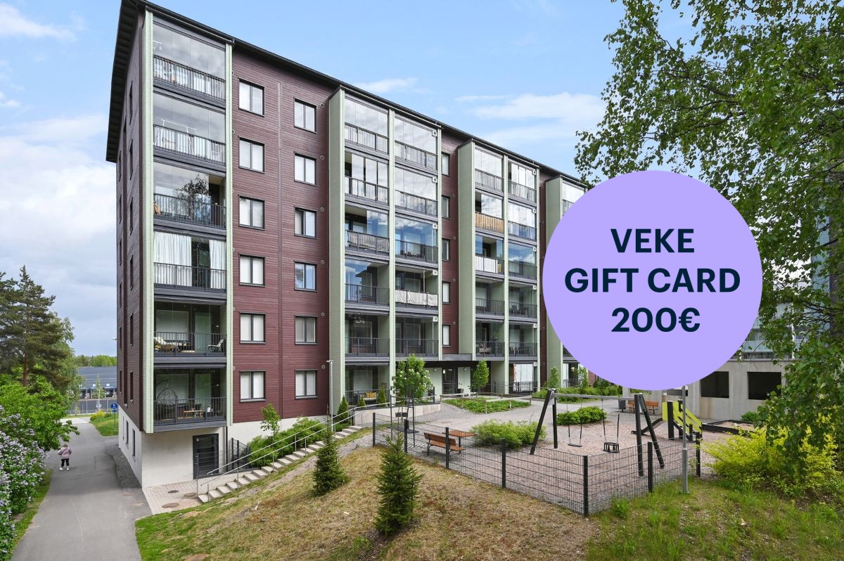 1-bedroom apartment, Kerava, Kaleva
