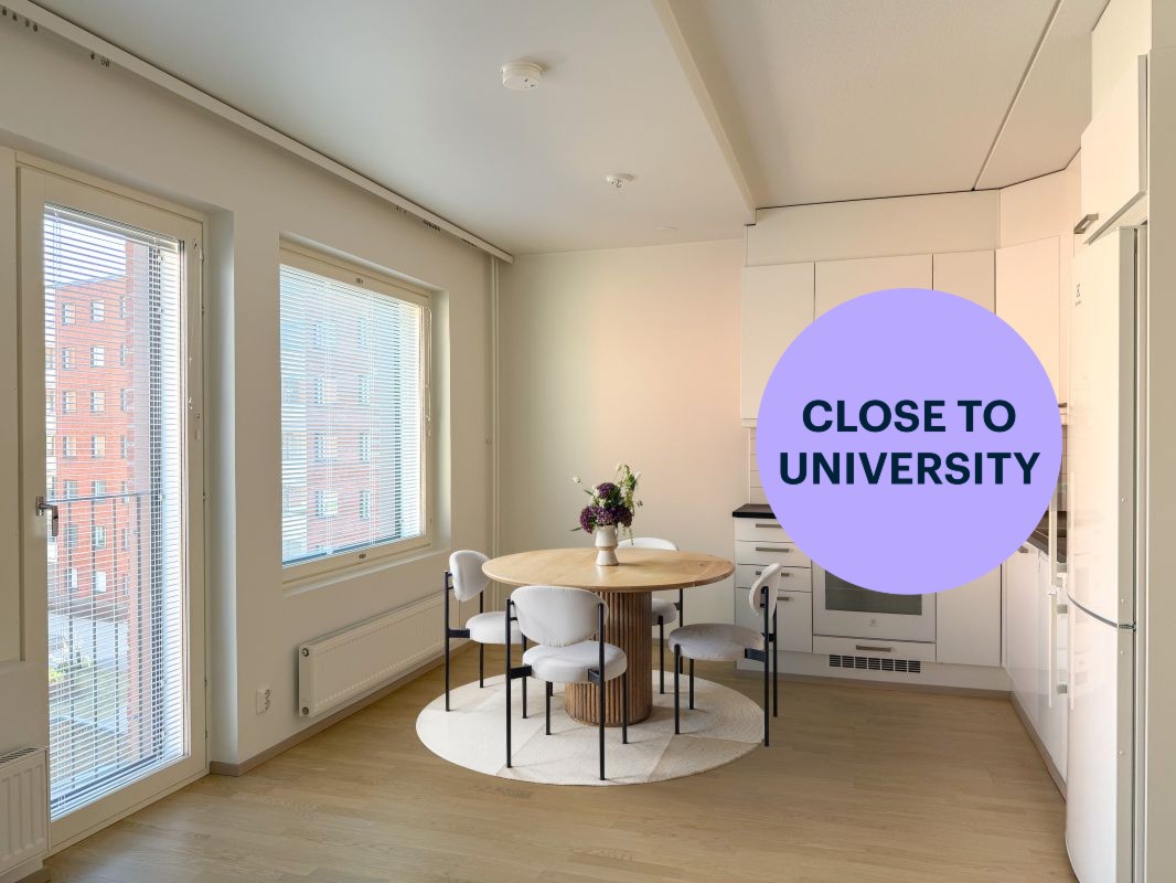 Virtuaalisisustettu - 1-bedroom apartment, Vantaa, Tikkurila