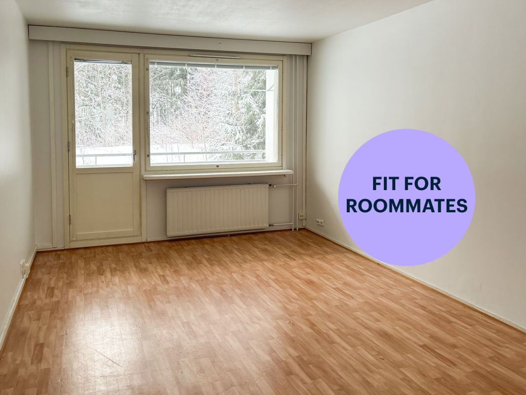 1-bedroom apartment, Riihimäki, Hirsimäki