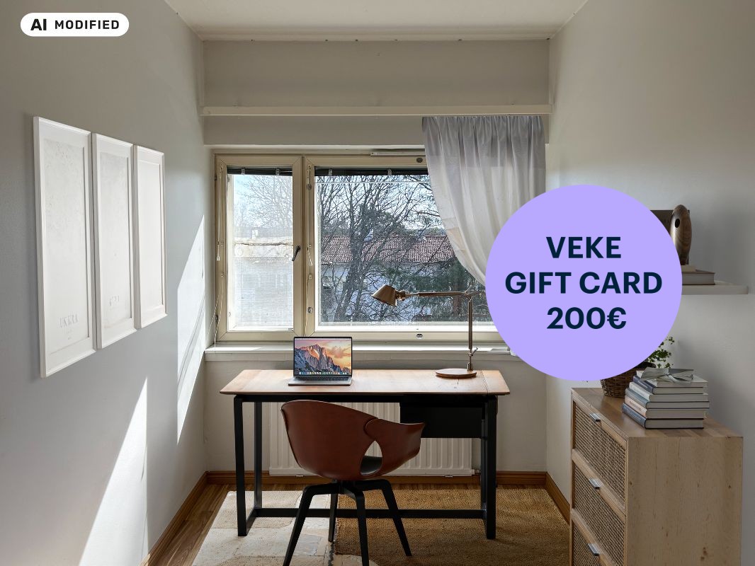 Kuva on sisustettu tekoälyn avulla. - 2 bedrooms, Helsinki, Roihuvuori