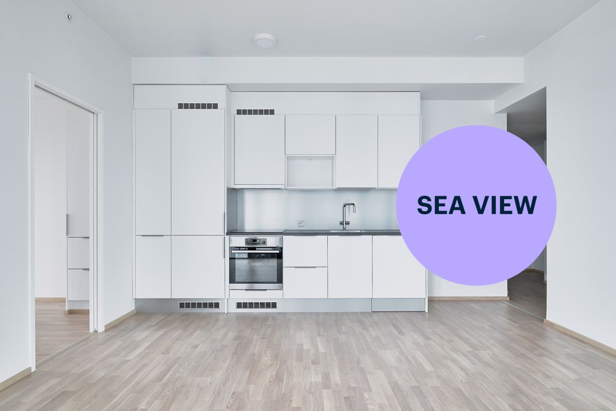 2 bedrooms, Helsinki, Kalasatama