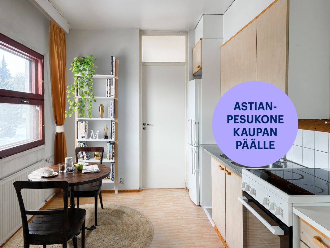 Kuva on virtuaalisesti sisustettu. - Kaksio, Espoo, Kivenlahti