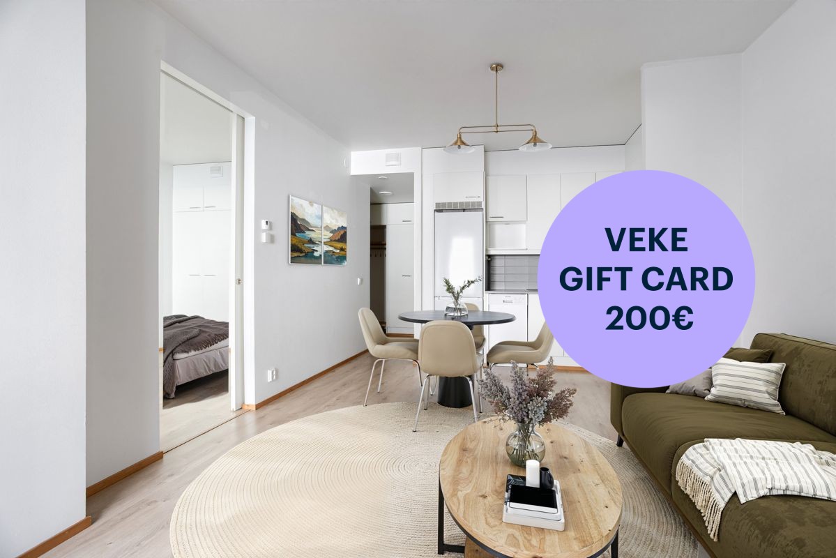 virtuaalisisustettu - 1-bedroom apartment, Helsinki, Jätkäsaari
