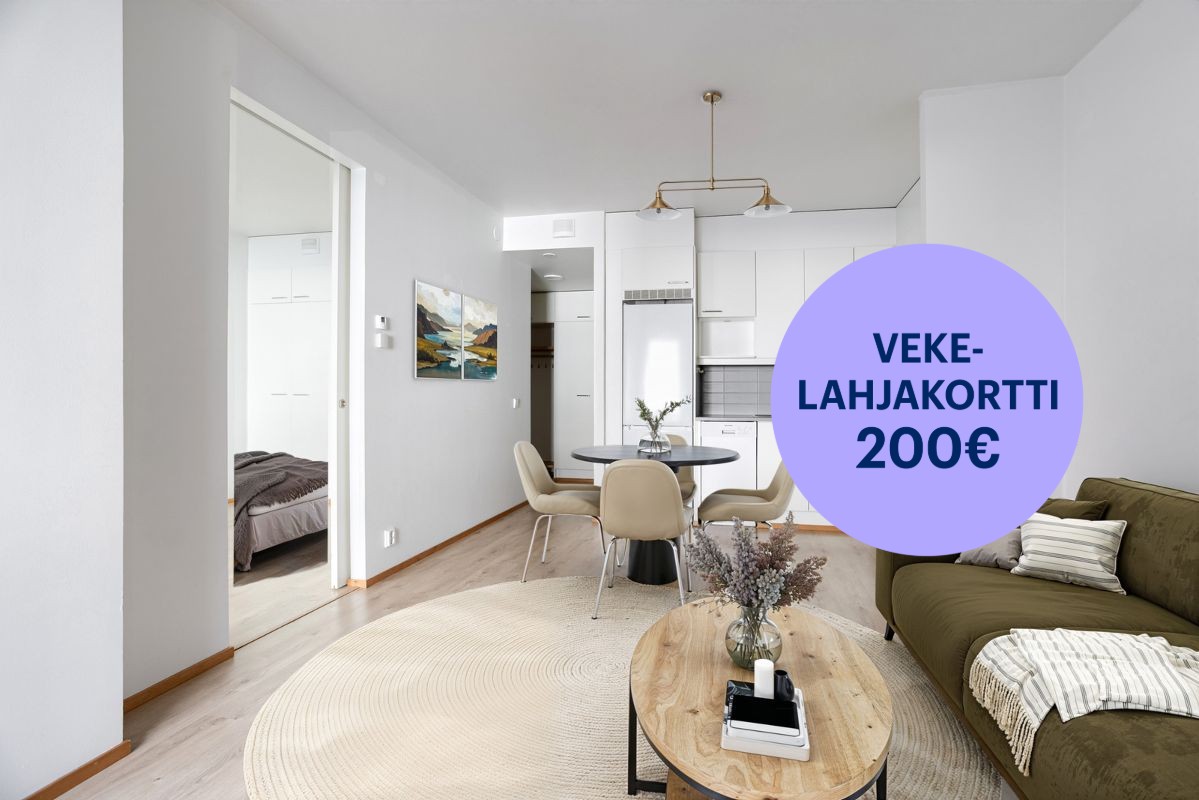 virtuaalisisustettu - Kaksio, Helsinki, Jätkäsaari
