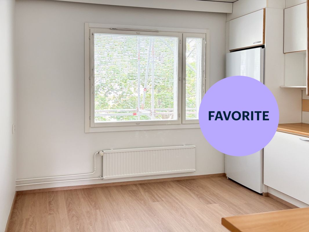 1-bedroom apartment, Tampere, Lukonmäki