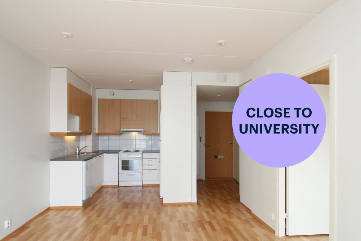 1-bedroom apartment, Oulu, Välivainio
