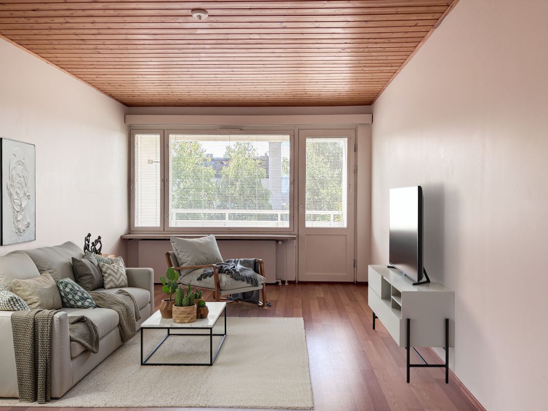 Virtuaalisisustettu - 1-bedroom apartment, Oulu, Tuira