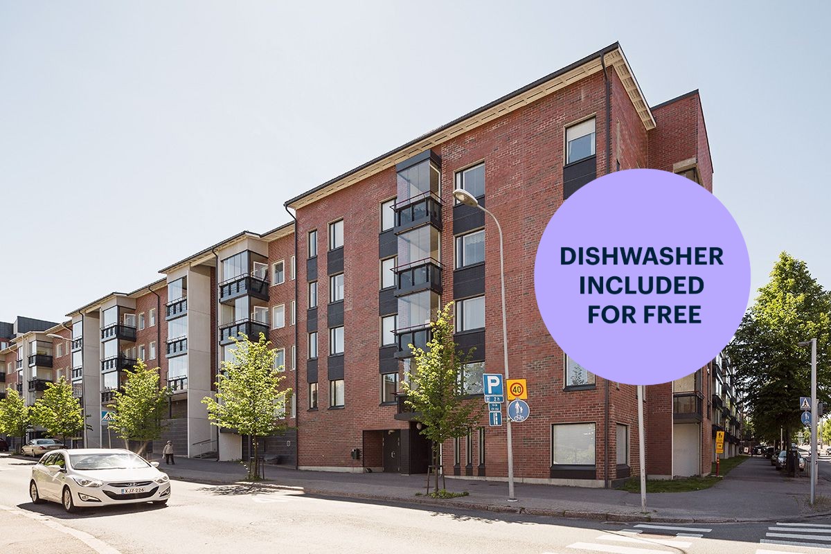 2 bedrooms, Lahti, Keskusta