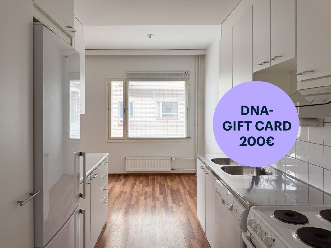 1-bedroom apartment, Turku, Martti