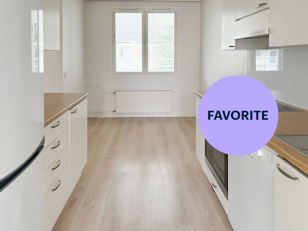 1-bedroom apartment, Turku, Keskusta
