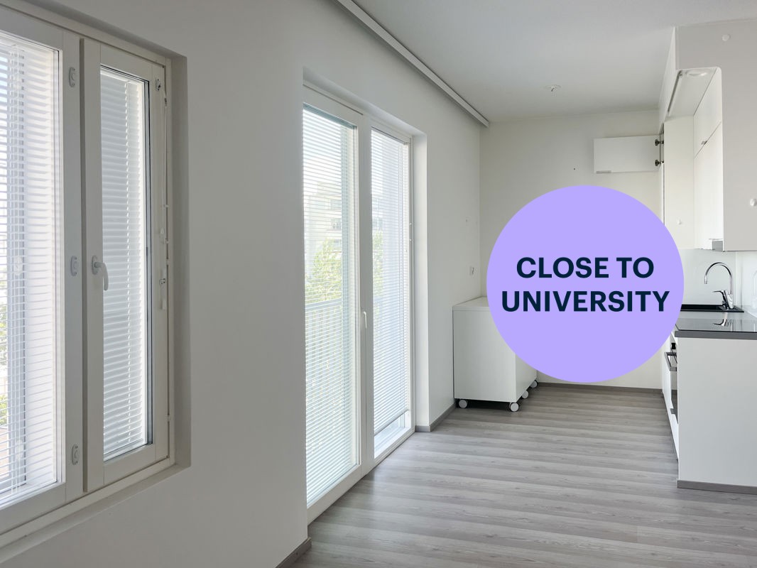 1-bedroom apartment, Turku, Kupittaa
