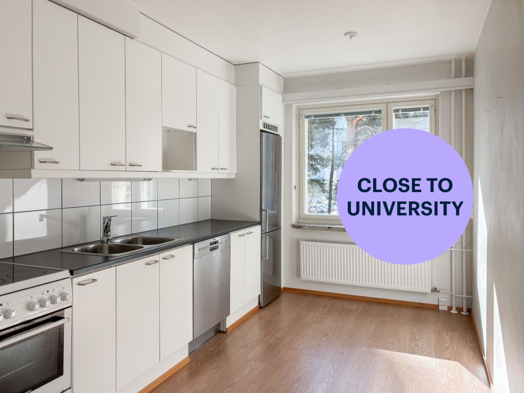 1 bedroom, Oulu, Alppila