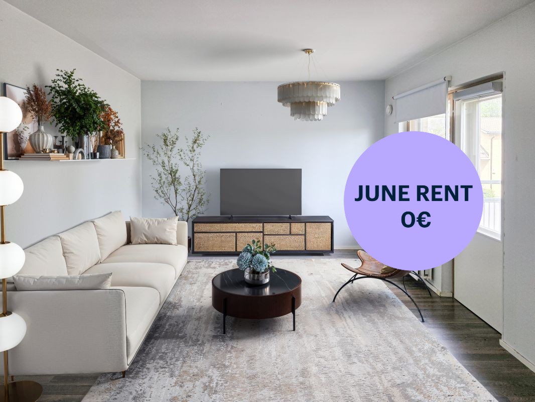 Kuva on virtuaalistailattu - 2 bedrooms, Nurmijärvi, Klaukkala