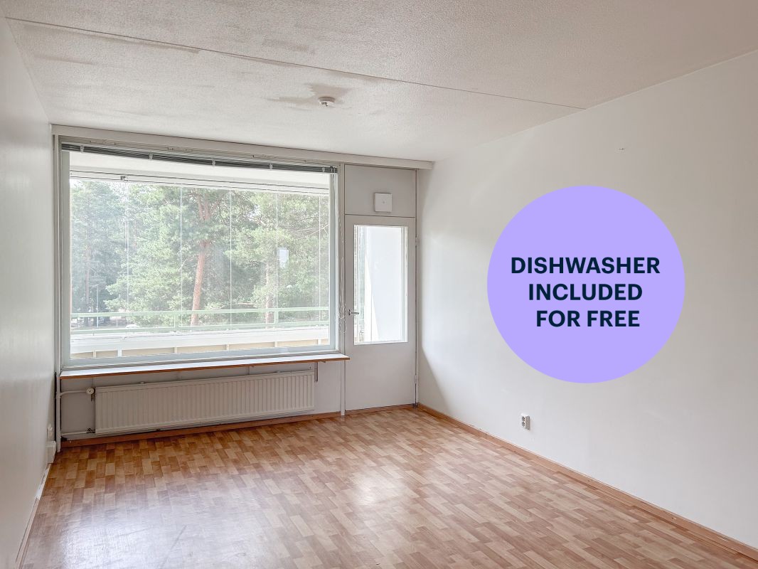 1-bedroom apartment, Espoo, Karakallio