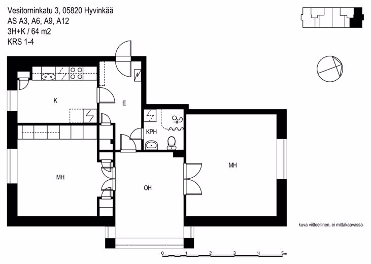 Vesitorninkatu 3 A 3 2