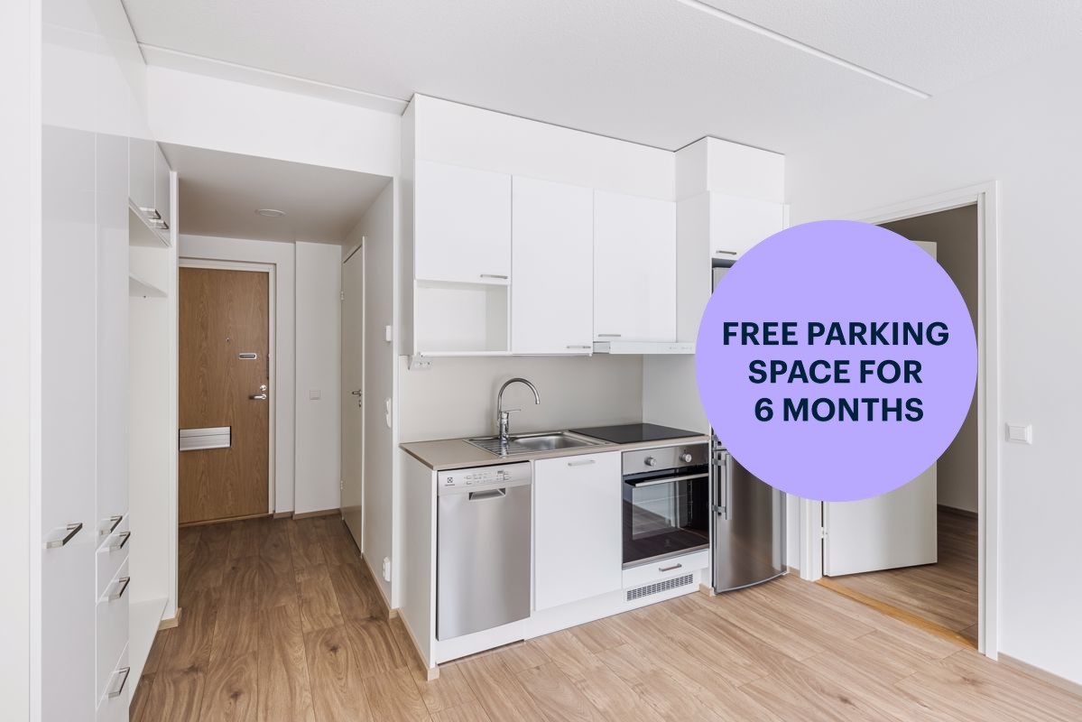 1-bedroom apartment, Turku, Pääskyvuori