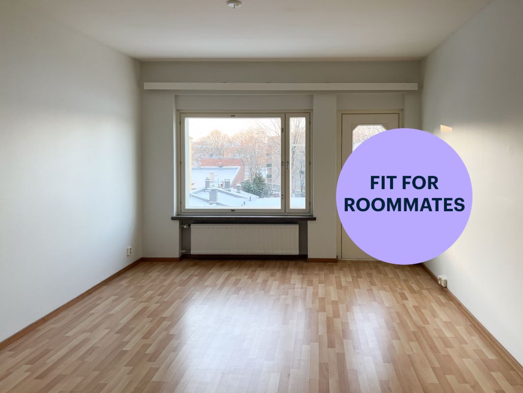 3 bedrooms, Turku, Keskusta